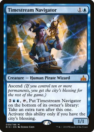 Timestream Navigator [Rivals of Ixalan] | Exor Games Truro