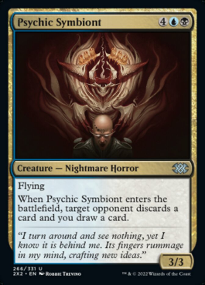 Psychic Symbiont [Double Masters 2022] | Exor Games Truro