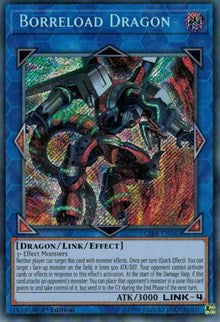 Borreload Dragon [CIBR-EN042] Secret Rare | Exor Games Truro