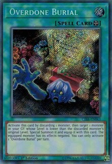 Overdone Burial [CIBR-EN063] Secret Rare | Exor Games Truro