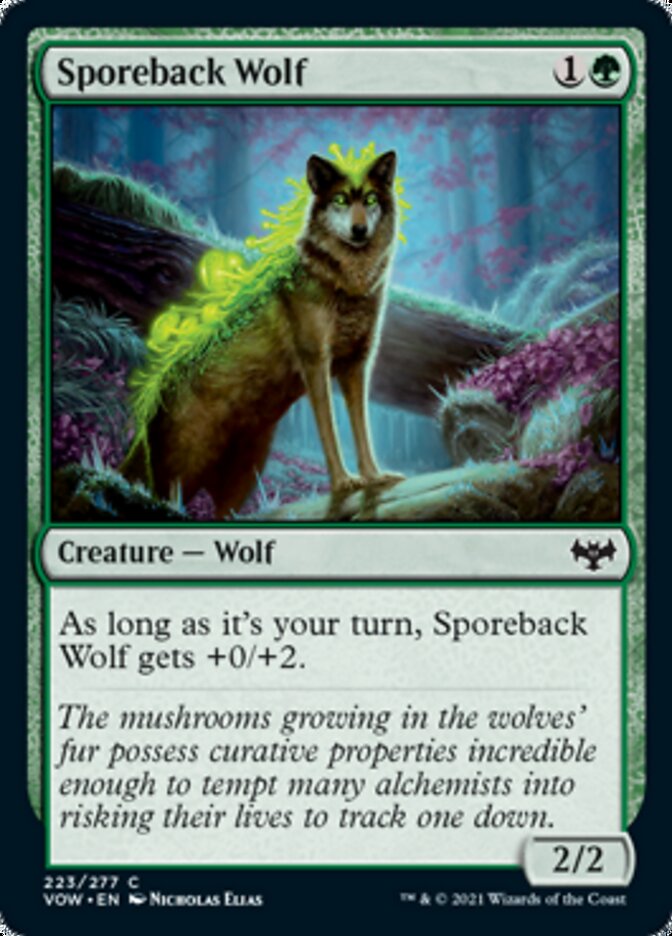 Sporeback Wolf [Innistrad: Crimson Vow] | Exor Games Truro