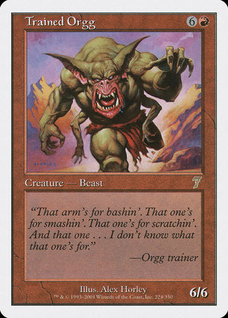 Trained Orgg [Seventh Edition] | Exor Games Truro