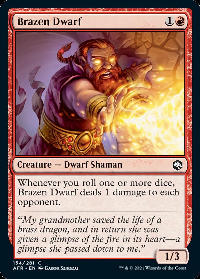 Brazen Dwarf [Dungeons & Dragons: Adventures in the Forgotten Realms] | Exor Games Truro