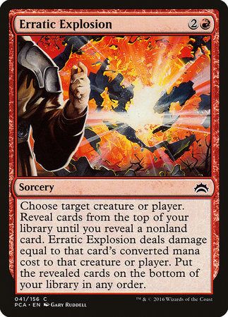 Erratic Explosion [Planechase Anthology] | Exor Games Truro