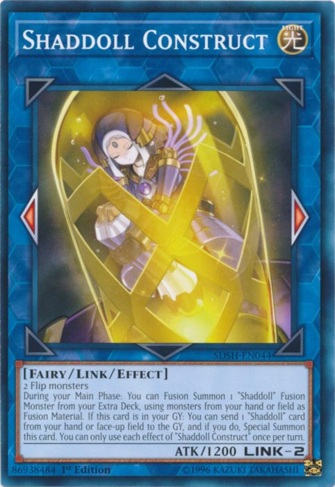 Shaddoll Construct [SDSH-EN044] Common | Exor Games Truro