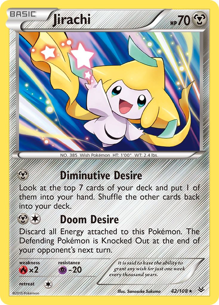 Jirachi (42/108) [XY: Roaring Skies] | Exor Games Truro