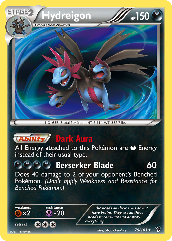 Hydreigon (79/101) [Black & White: Noble Victories] | Exor Games Truro