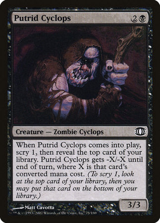 Putrid Cyclops [Future Sight] | Exor Games Truro