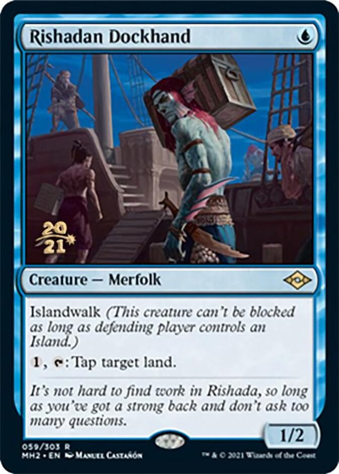 Rishadan Dockhand [Modern Horizons 2 Prerelease Promos] | Exor Games Truro