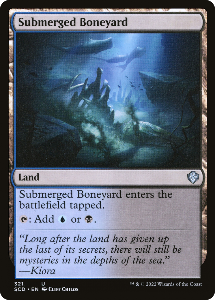 Submerged Boneyard [Starter Commander Decks] | Exor Games Truro