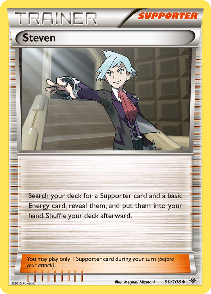 Steven (90/108) [XY: Roaring Skies] | Exor Games Truro