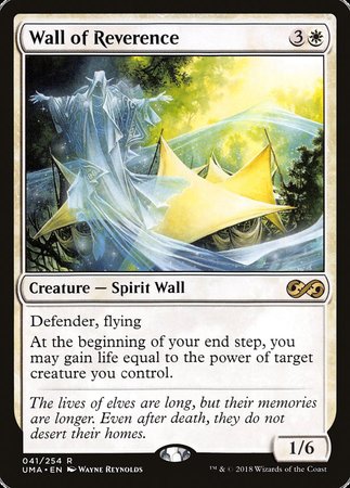 Wall of Reverence [Ultimate Masters] | Exor Games Truro