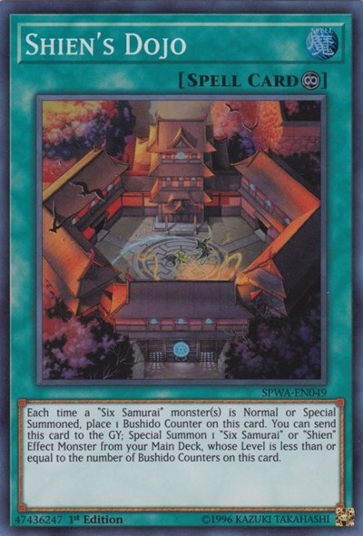 Shien's Dojo [SPWA-EN049] Super Rare | Exor Games Truro