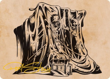 Gelatinous Cube (Showcase) Art Card (Gold-Stamped Signature) [Dungeons & Dragons: Adventures in the Forgotten Realms Art Series] | Exor Games Truro