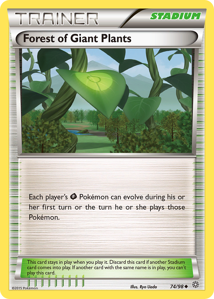 Forest of Giant Plants (74/98) [XY: Ancient Origins] | Exor Games Truro