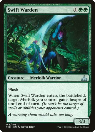 Swift Warden [Rivals of Ixalan] | Exor Games Truro