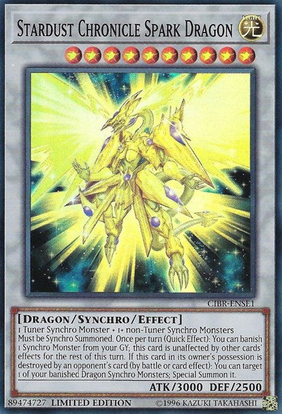 Stardust Chronicle Spark Dragon [CIBR-ENSE1] Super Rare | Exor Games Truro