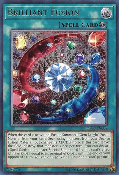 Brilliant Fusion [OP06-EN002] Ultimate Rare | Exor Games Truro