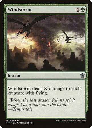 Windstorm [Khans of Tarkir] | Exor Games Truro