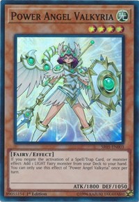 Power Angel Valkyria [SR05-EN003] Super Rare | Exor Games Truro