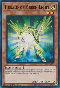 Herald of Green Light [SR05-EN020] Common | Exor Games Truro