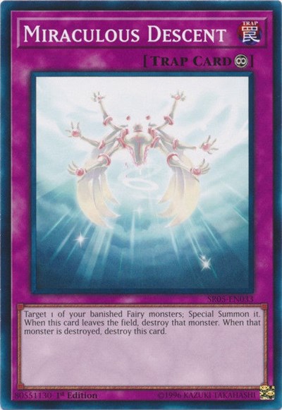 Miraculous Descent [SR05-EN033] Common | Exor Games Truro