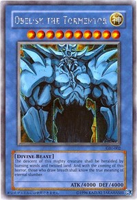 Obelisk the Tormentor (Secret Rare) [GBI-002] Secret Rare | Exor Games Truro