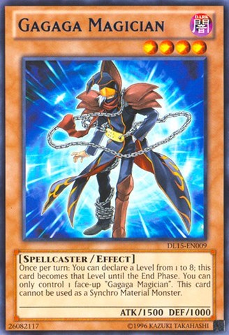 Gagaga Magician (Blue) [DL15-EN009] Rare | Exor Games Truro