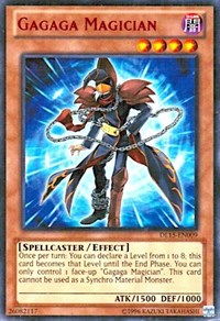 Gagaga Magician (Red) [DL15-EN009] Rare | Exor Games Truro