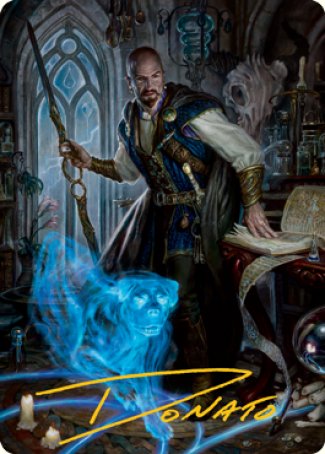 Mordenkainen Art Card (Gold-Stamped Signature) [Dungeons & Dragons: Adventures in the Forgotten Realms Art Series] | Exor Games Truro