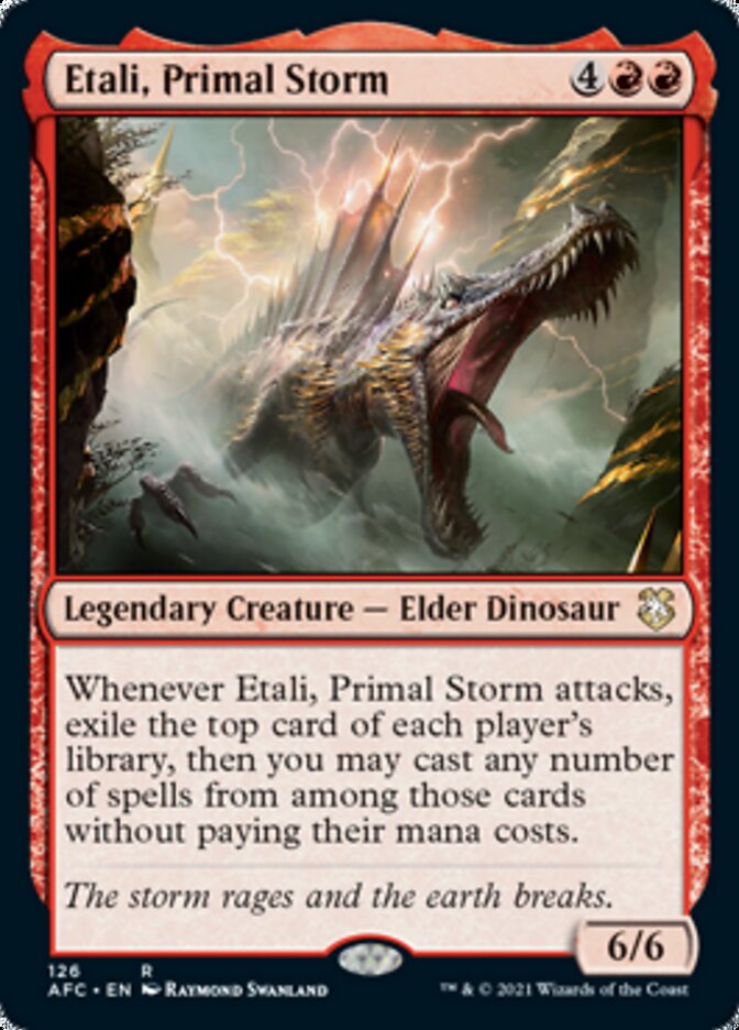 Etali, Primal Storm [Dungeons & Dragons: Adventures in the Forgotten Realms Commander] | Exor Games Truro