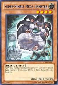 Super-Nimble Mega Hamster (Blue) [DL15-EN007] Rare | Exor Games Truro