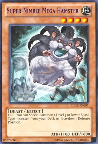 Super-Nimble Mega Hamster (Purple) [DL15-EN007] Rare | Exor Games Truro