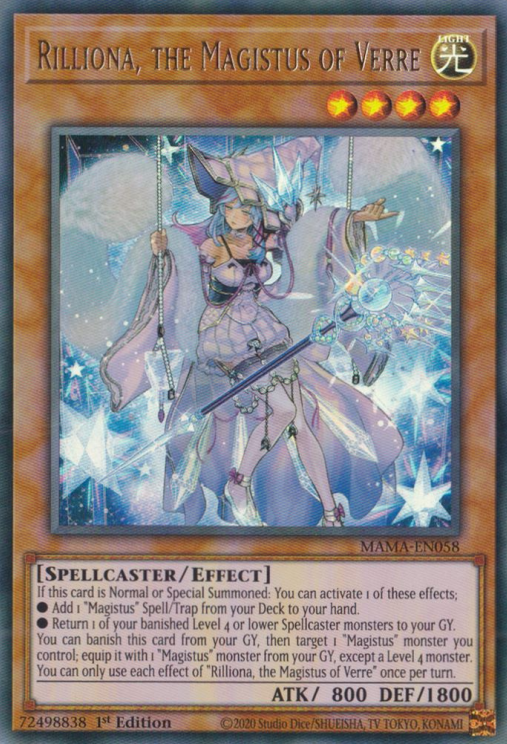 Rilliona, the Magistus of Verre [MAMA-EN058] Ultra Rare | Exor Games Truro