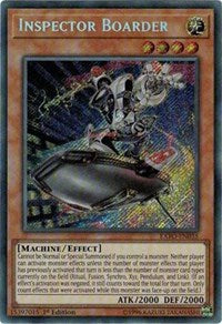 Inspector Boarder [EXFO-EN035] Secret Rare | Exor Games Truro