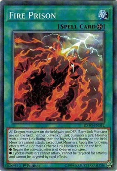 Fire Prison [EXFO-EN052] Common | Exor Games Truro