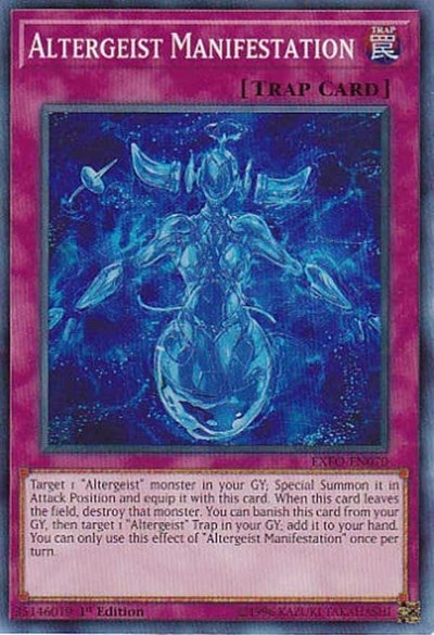 Altergeist Manifestation [EXFO-EN070] Super Rare | Exor Games Truro