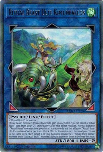 Ritual Beast Ulti-Kimunfalcos [EXFO-EN096] Rare | Exor Games Truro