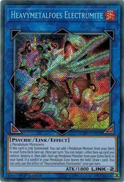 Heavymetalfoes Electrumite [EXFO-EN098] Secret Rare | Exor Games Truro