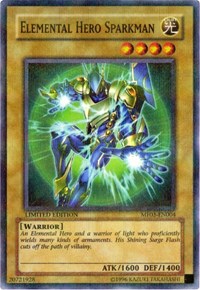 Elemental HERO Sparkman [MF03-EN004] Parallel Rare | Exor Games Truro