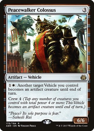 Peacewalker Colossus [Aether Revolt] | Exor Games Truro
