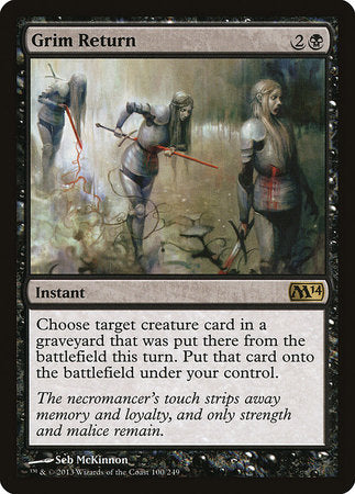 Grim Return [Magic 2014] | Exor Games Truro