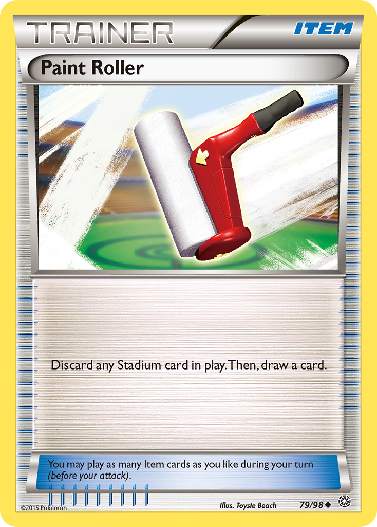 Paint Roller (79/98) [XY: Ancient Origins] | Exor Games Truro