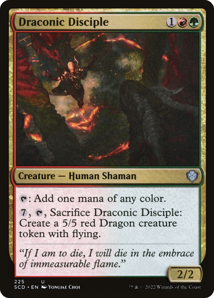 Draconic Disciple [Starter Commander Decks] | Exor Games Truro