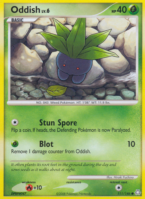 Oddish (111/146) [Diamond & Pearl: Legends Awakened] | Exor Games Truro