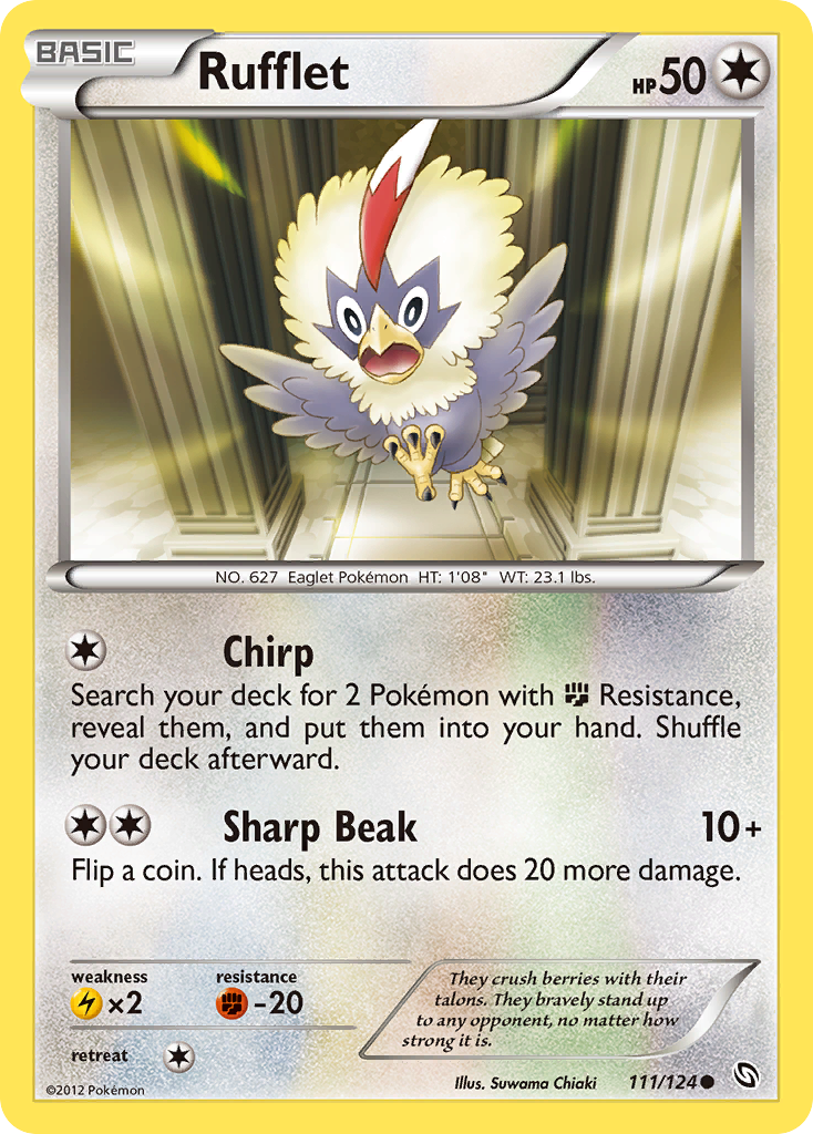 Rufflet (111/124) [Black & White: Dragons Exalted] | Exor Games Truro