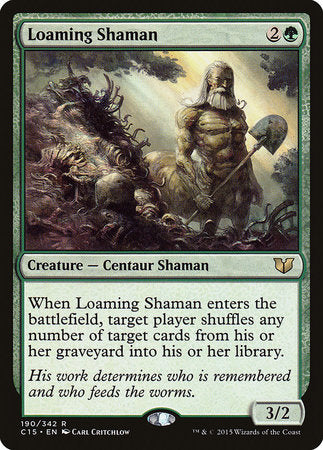 Loaming Shaman [Commander 2015] | Exor Games Truro