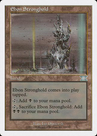 Ebon Stronghold [Classic Sixth Edition] | Exor Games Truro