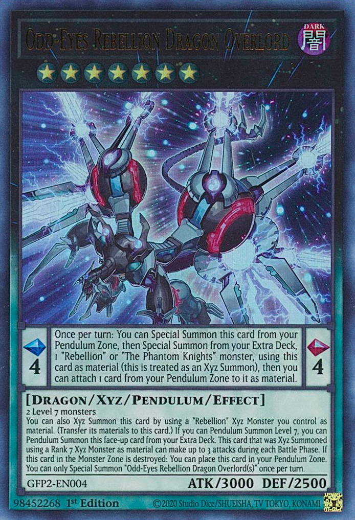 Odd-Eyes Rebellion Dragon Overlord [GFP2-EN004] Ultra Rare | Exor Games Truro