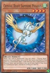 Crystal Beast Sapphire Pegasus [LED2-EN042] Common | Exor Games Truro